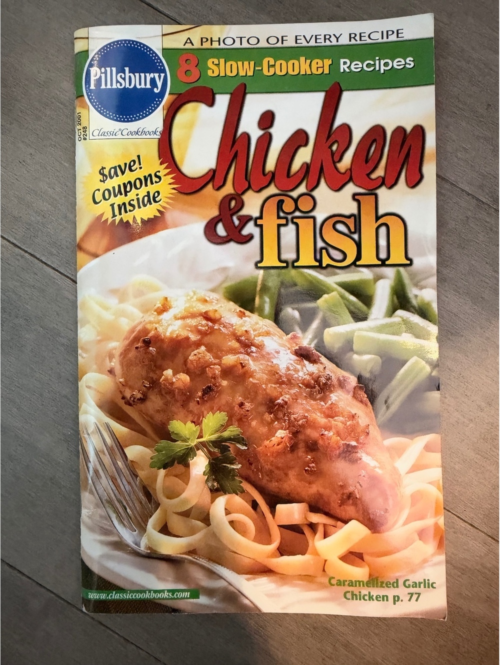 Pillsbury Classic Cookbooks: Chicken & Fish Slow-Cooker Recipes Cookbook